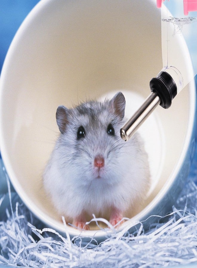 BUGUUYO Small Animal Hanging Water Bottle Leakproof Hamster Water Feeder with Easy Clean Nozzle for Rabbits Guinea Pigs Squirrels - Image 5